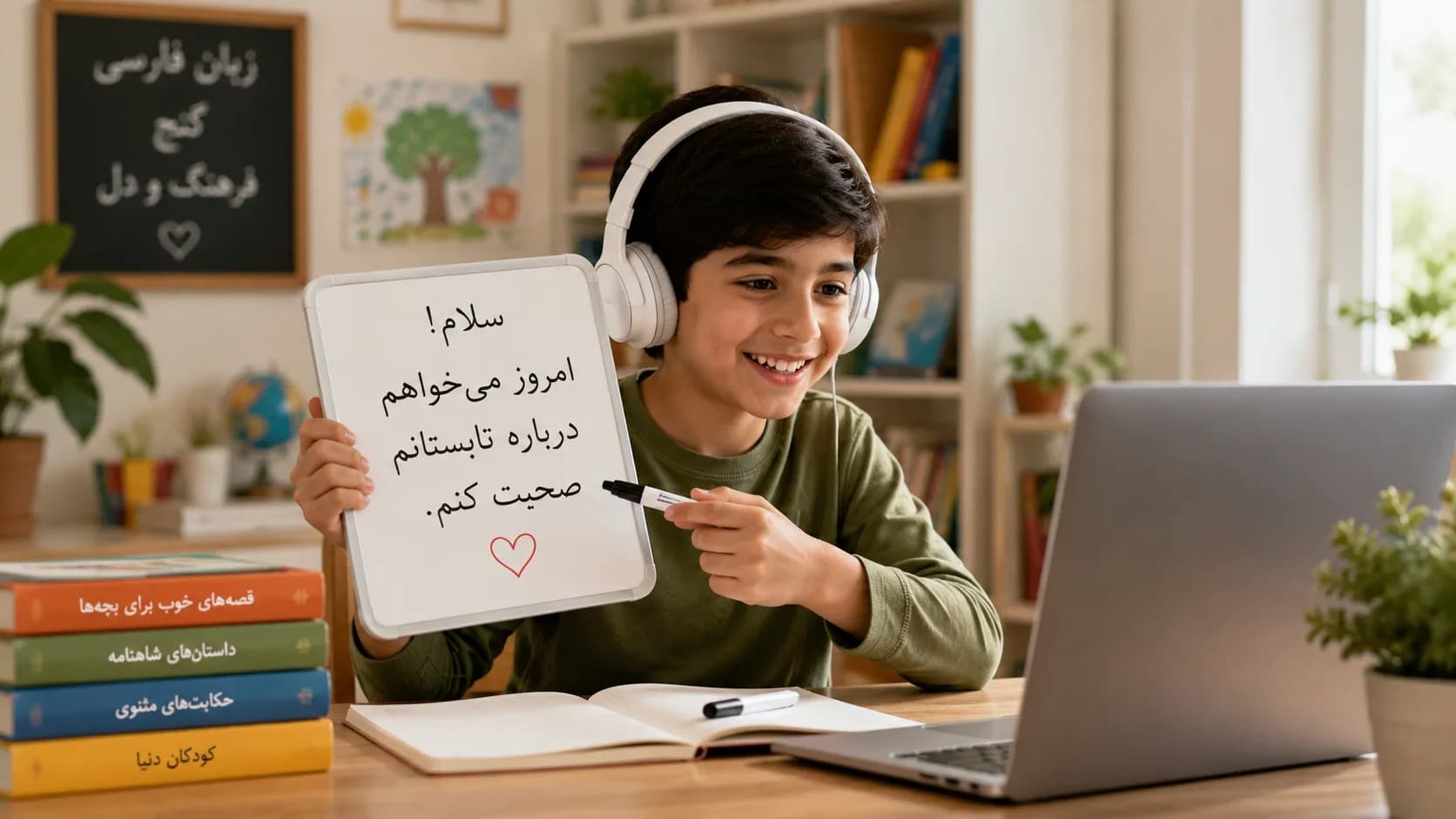 تابستانی به فارسی: ۵ راهکار مؤثر برای تقویت زبان فارسی کودکان دوزبانه